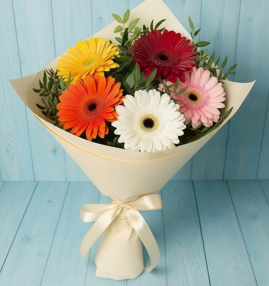 Букет цветов из: Герберы в Кошехабль