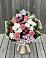 Букет цветов из: Альстромерии, Гвоздики, Розы и Хризантемы в Кошехабль