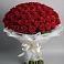 Букет 101 Красная роза Блэк Мэджик в Кошехабль
