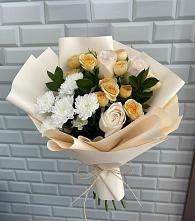 Букет цветов из:  Розы и Хризантемы #REPLACE_PRED# Кошехабль