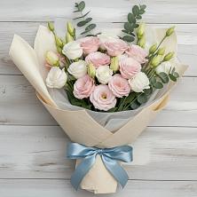 Букет цветов из:  Лизиантусы в Кошехабль