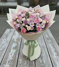 Букет цветов из:  Розы и Хризантемы в Кошехабль