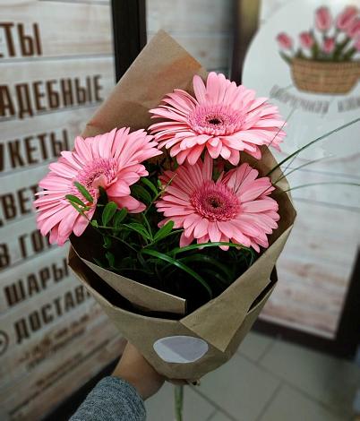 Букет цветов из: Герберы в Кошехабль