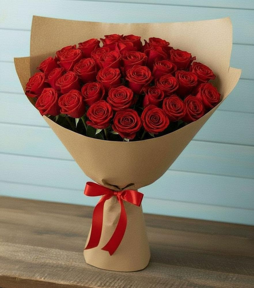 Букет Красные розы Милано в Кошехабль