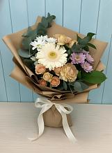 Букет цветов из:  Герберы и Хризантемы в Кошехабль