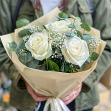 Букет Нежные грёзы в Кошехабль Букет цветов из: Розы в Кошехабль