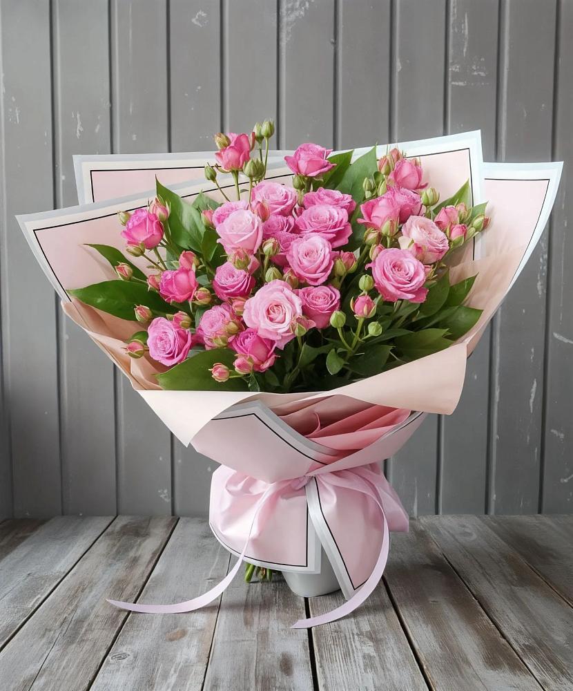 Букет Розовый кустик в Кошехабль