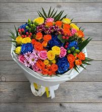 Букет цветов из:  Розы и Хризантемы #REPLACE_PRED# Кошехабль